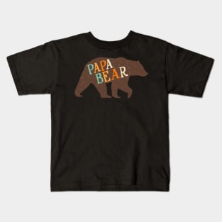 papa bear Kids T-Shirt